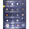 Image 2 : Huge Liifetime Collection - Too Many Coins To Auction Individually - This Lot is For One Page of 20 