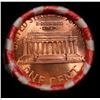 Image 2 : Shotgun Lincoln 1c roll, 2008-d 50 pcs Bank Wrapper.