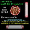 Image 1 : Shotgun Lincoln 1c roll, 1973-d 50 pcs Bank Wrapper.