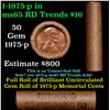 Image 1 : Shotgun Lincoln 1c roll, 1975-p 50 pcs Brinks Wrapper.