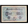 Image 3 : 1917 Imperial Germany 5 Mark Note P# 56A Grades vf+