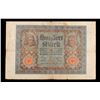 Image 2 : 1920 Weimar Germany 100 Mark Note P# 69A Grades vf+