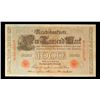 Image 2 : 1910 Imperial Germany 1,000 mark Note P# 44B Grades Choice AU/BU Slider