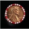 Image 2 : Shotgun Lincoln 1c roll, 1969-p 50 pcs Steel-Strong Wrapper.
