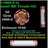 Image 1 : Shotgun Lincoln 1c roll, 1980-d 50 pcs Steel-Strong Wrapper.