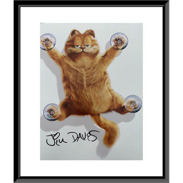 Garfield creator Jim Davis signed photo