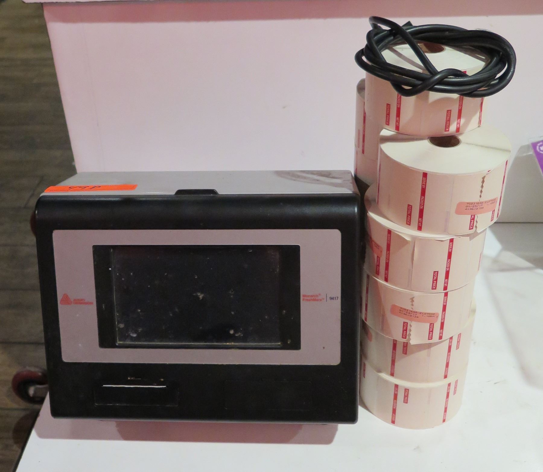Freshmarx Printer Avery Dennison Monarch FreshMarx 9417 Printer & Label Rolls - Oahu Auctions