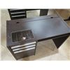 Image 2 : Coaster Black 3-Drawer Desk 48"x24"x31"H