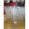 Image 2 : Qty Approx. 100 Plastic Food Storage Containers, Misc Sizes