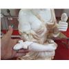 Image 8 : Greco-Roman Statue on Base, Solid Marble 24" dia, Approx. 70"H