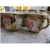 Image 8 : Qty 4 Chinese Famille Rose Teapots w/ Multiple Matching Cups & Saucers