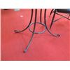 Image 2 : Table w/ Metal Legs 36"x24"x39"H w/ Upholstered Armchair