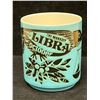 Image 3 : Hornsea Pottery Libra Zodiac Sign on Turquoise Coffee Mug - Mid Century (amazing color!)