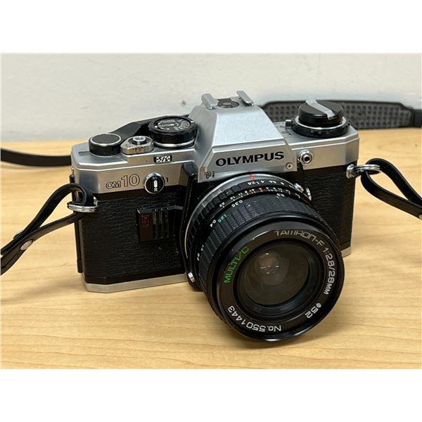 Vintage Olympus OM10 Film Camera as pictured - not tested