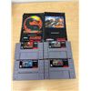 Image 1 : 4 Super Nintendo Entertainment System Game Cartridges & Various booklets as pictured SNES