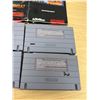 Image 5 : 4 Super Nintendo Entertainment System Game Cartridges & Various booklets as pictured SNES
