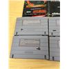 Image 6 : 4 Super Nintendo Entertainment System Game Cartridges & Various booklets as pictured SNES