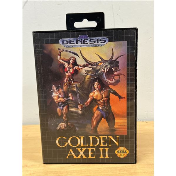 Sega Genesis Golden Axe II as pictured - Not tested - see pics