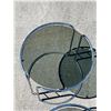 Image 5 : 2 Vintage Mid Century Chrome & Smoked Glass Nesting Tables (see all photos)
