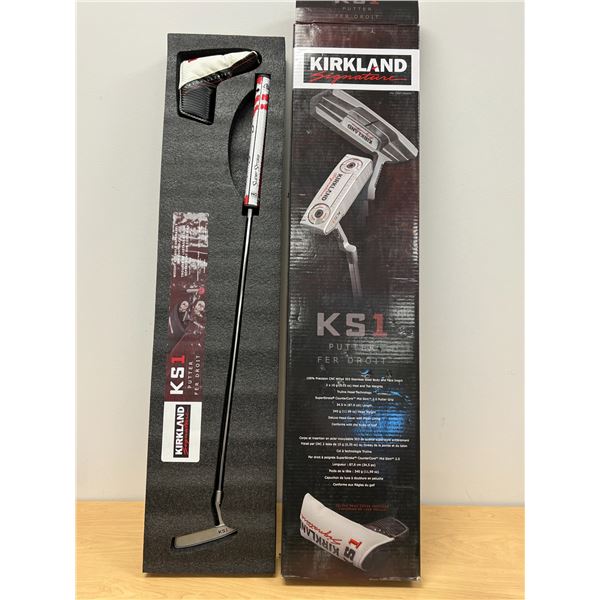 Golf putter Kirkland KS1 in package see photos for details and info