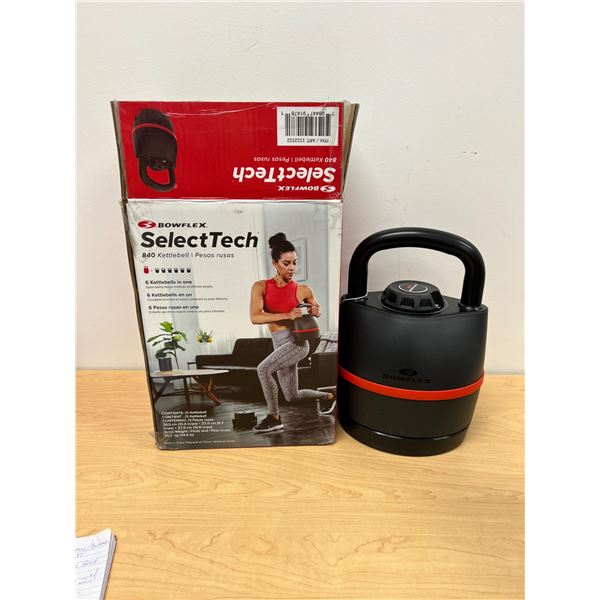 Bowflex SelectTech 840 kettlebell - appears new in box
