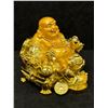 Image 3 : Laughing / Happy Buddha Statue - Good Luck & Happiness - Lucky Lion with box 4.5"T 4.5"W