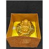 Image 6 : Laughing / Happy Buddha Statue - Good Luck & Happiness - Lucky Lion with box 4.5"T 4.5"W