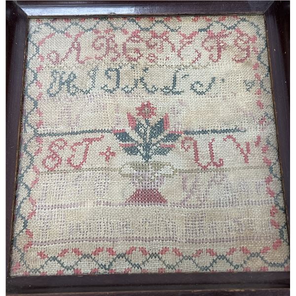 Antique Alphabet Sampler Stitching Needlework
