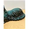 Image 3 : Vintage Ceramic Cat - Larger - approx: 14x8" & 6.5"T - looks like Blue mountain but not sure