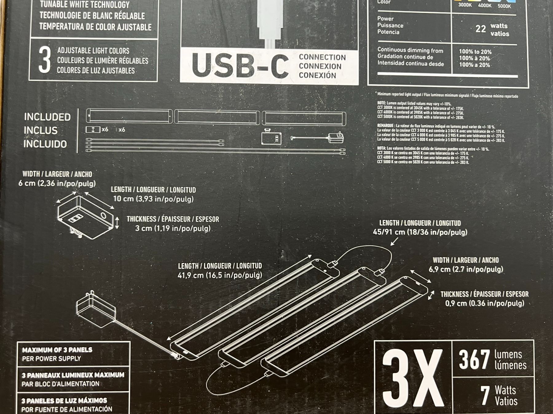 3 Sets Artika Maestro LED Under Light Kits see pics for more
