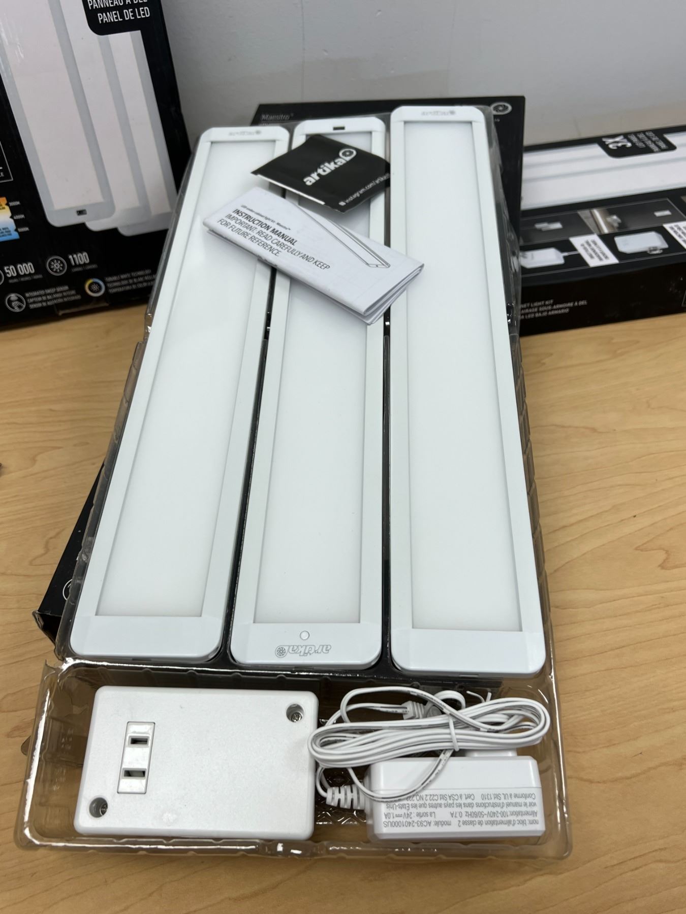 3 Sets Artika Maestro LED Under Light Kits see pics for more