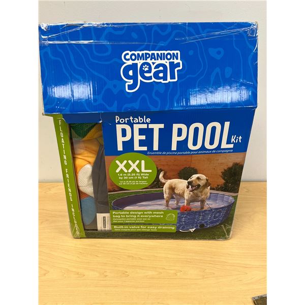 Portable Pet Pool by Companion Gear as pictured - see pics for details/info