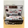 Image 1 : 3 Striker Spy Drones & 2 Remotes as pictured - Not tested - Used in box (see all photos)