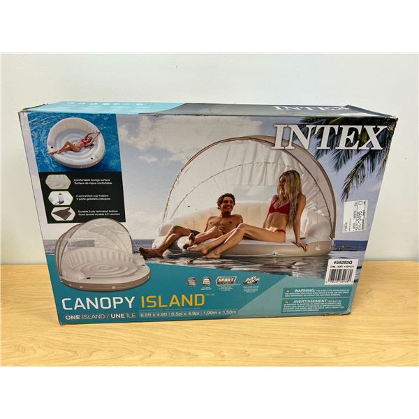 Intex Canopy Island see pics for sizing and details not tested
