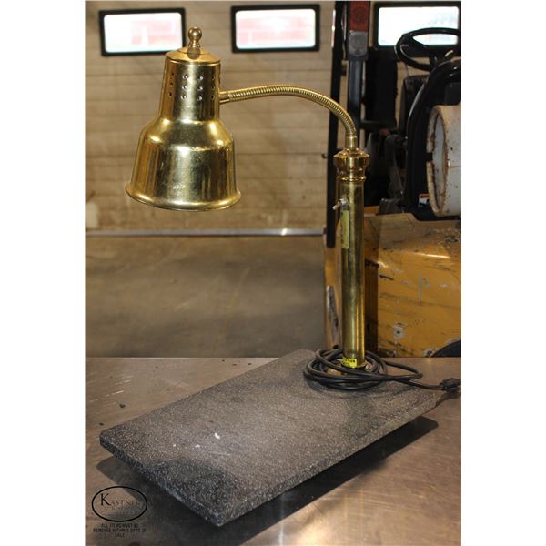 HANSON BRASS COMMERCIAL HEAT LAMP *NO BULB