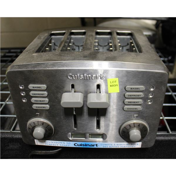 CUISINART 4 SLICE TOASTER