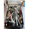 LARGE LOT OF ASSORTED KITCHEN UTENSILS