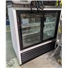 Image 2 : TRUE 48" ANGLED GLASS DISPLAY COOLER