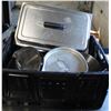 Image 1 : CRATE OF ASSORTED COMMERCIAL QUALITY LIDS