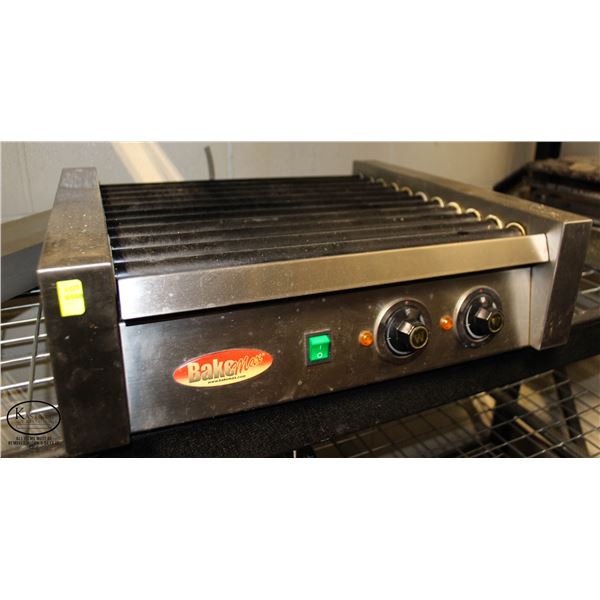 BAKEMAX 18" 11 ROLLER HOTDOG GRILL