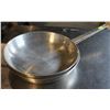 TWO 12" REDWARE COMMERCIAL ALUIMINUM FRYING PANS