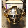 VOLLRATH MAXIMILIAN ROUND CHAFING DISH W/ GOLD