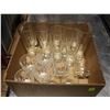 Image 1 : FLAT OF 10 BEER GLASSES W/ 8 ROCKS GLASSES