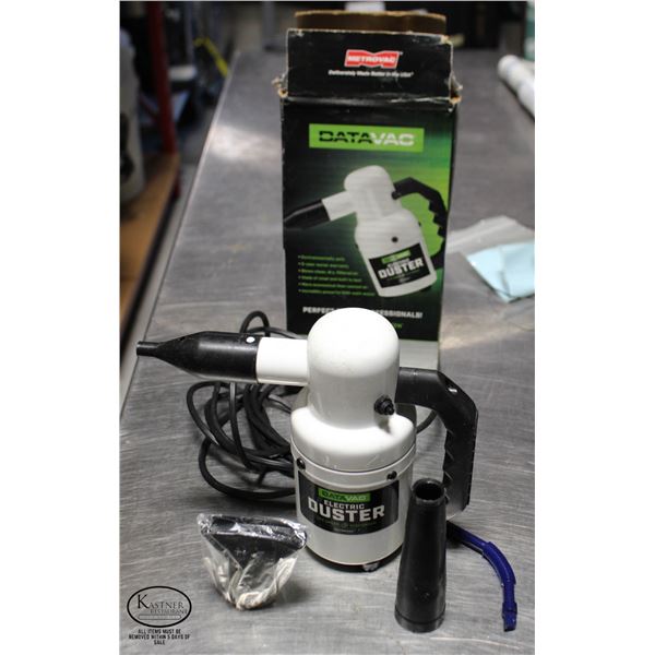 DATAVAC ELECTRIC DUSTER W/ 3 NOZZLES