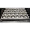 Image 1 : LOT OF 4 CHICAGO METALIC 24 CUP MUFFIN PANS