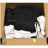 BOX FULL OF ASSORTED CHEF CLOTHING