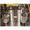 Image 1 : LOT OF 2 FRENCH PRESS COFFEE MAKERS W/ 2