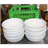 CRATE OF 10 MELAMINE 1.8 QT PHO NOODLE BOWLS