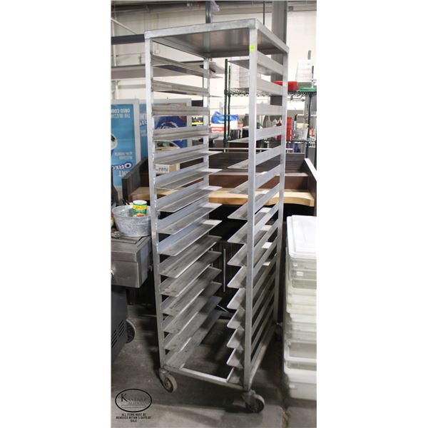 15 TEIR ALUMINIUM BUN RACK