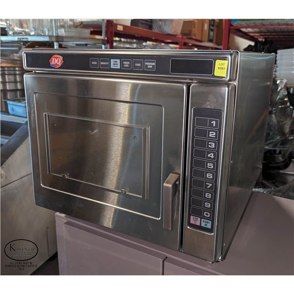 NEW MENU MASTER PROGRAMABLE COMMERCIAL MICROWAVE